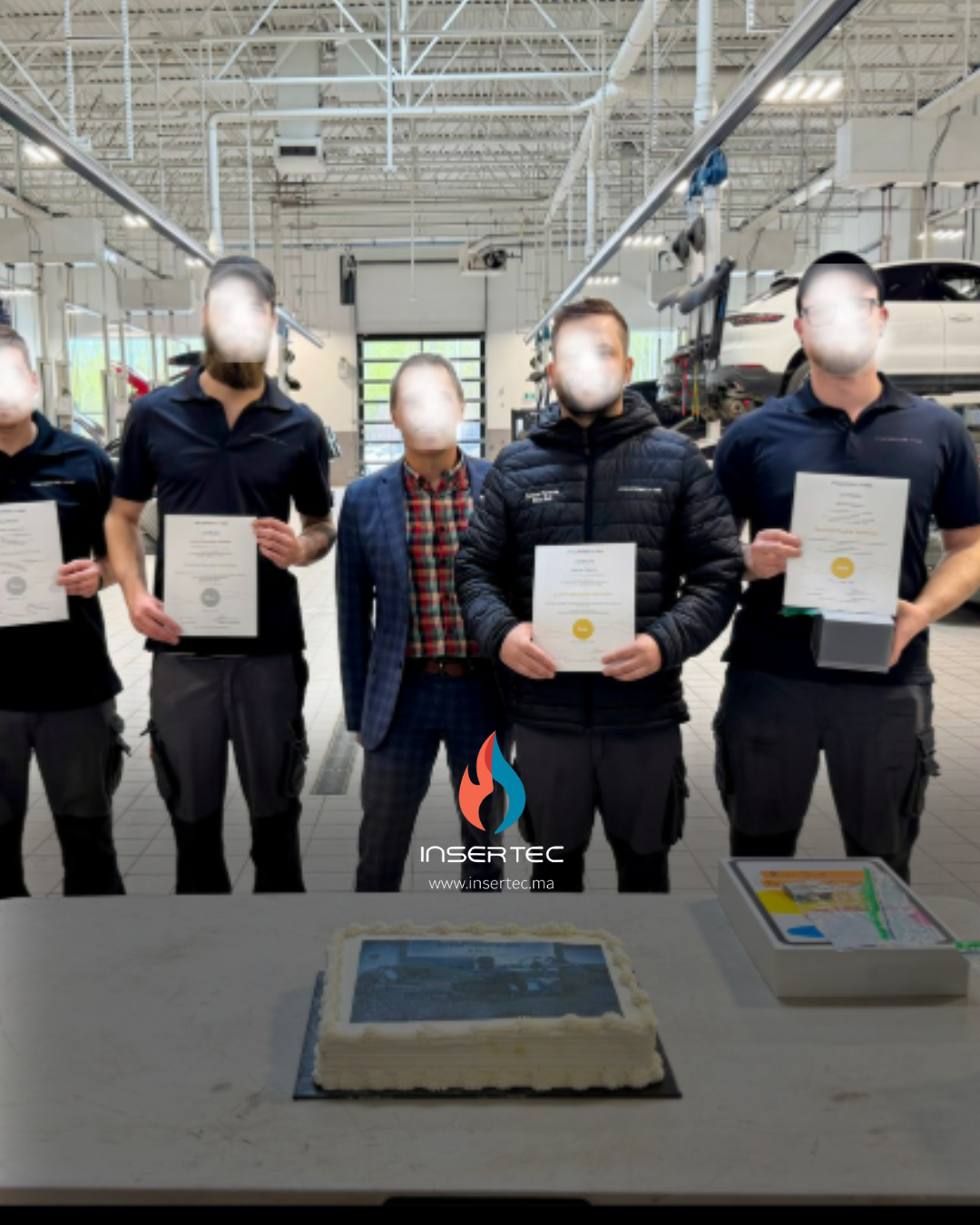 Technicien certifié INSERTEC MAROC - Intervention rapide